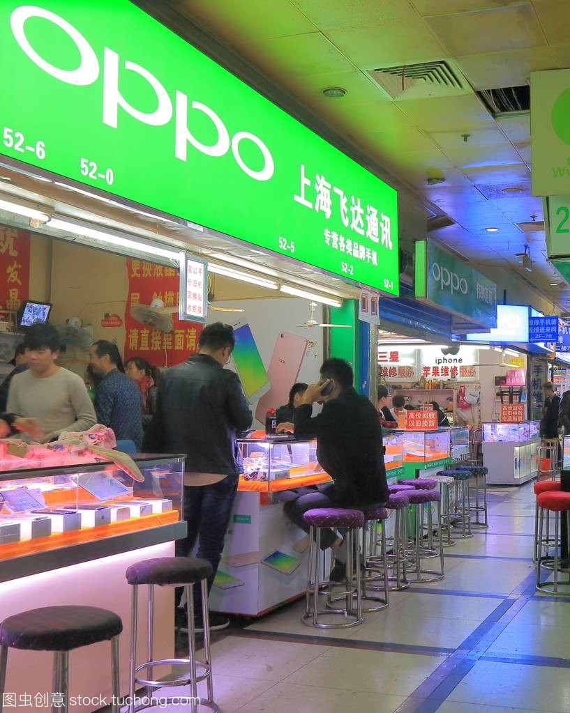 Oppo手機(jī)在中國上海市場的電子產(chǎn)品銷售現(xiàn)狀