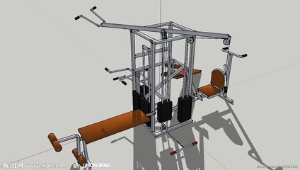 健身房必備 3D建模讓健身器材設計更立體